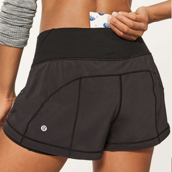 Lululemon Break Free Shorts size 2 Black - Picture 5 of 8